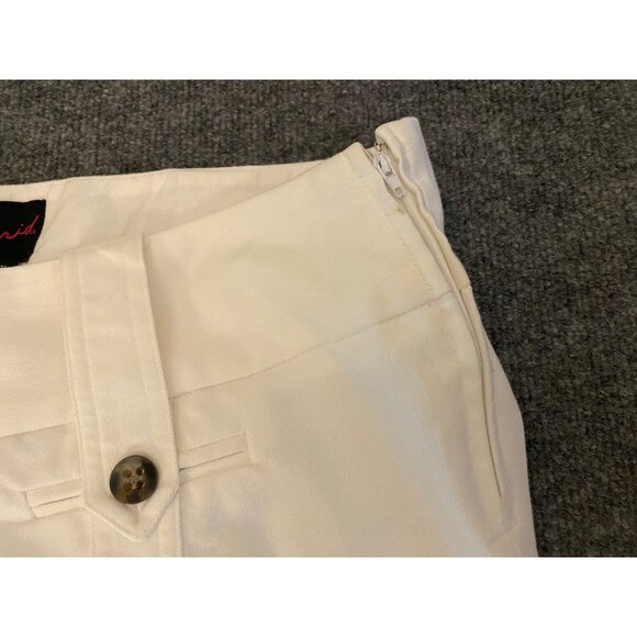 Talbots Skirt Womens 18 White Cotton Midi Pencil Stretch Career Office Workwear‎ - Picture 5 of 10